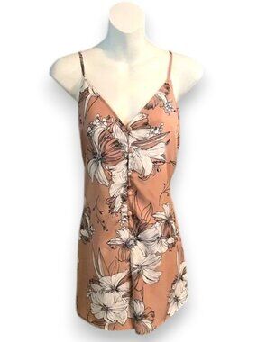 Audrey 3+1 Floral Print Romper